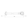 Шланг залив Thermo Alliance Standart для пральної машини 150 см SD095W150