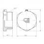 Заглушка SD Forte 3/4" ЗР SF35320