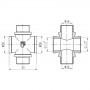 Хрестовина SD Forte 1/2" ВЗ SF35515