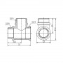 Трійник SD Forte 3/4" ВЗЗ SF36520