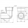 Кутик SD Forte 3/4" ВЗ SF37220