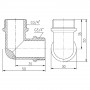 Кутик SD Forte 3/4" ЗЗ SF37320
