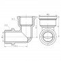Кутик SD Forte 1/2" ВЗ хром SF372H15