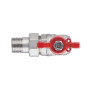 Кран кульовий "Американка" SD Forte 1/2" кутовий SF221W15