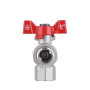 Кран кульовий "Американка" SD Forte 1/2" кутовий SF221W15