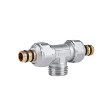 Трійник обжимний Icma 16х1/2"х16 ЗР №537