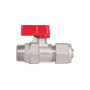 Кран кульовий обтискний SD Forte 16х1/2" ЗР SF262W15