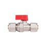 Кран кульовий обтискний SD Forte 16 SF263W15