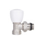 Кран радіаторний SD Forte Powerful 1/2" з антипротіканням кутовий SF232W15