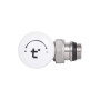 Кран радіаторний SD Forte Powerful 1/2" з антипротіканням кутовий SF232W15