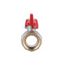 Кран кульовий Thermo Alliance Standart 3/4" ВР для води (метелик) SD602NW20PN40
