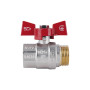 Кран кульовий Thermo Alliance Standart 1" ВЗ для води (метелик) SD607NW25PN40
