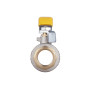 Кран кульовий SD Plus 3/4" ВЗ для газу (важіль) SD605NG20PN40