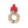 Кран кульовий "Американка" Thermo Alliance Standart 1" ВЗ прямий SD220NW25PN40