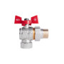 Кран кульовий "Американка" Thermo Alliance Standart 3/4" ВЗ кутовий SD222NW20PN40