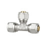 Тройник обтискний SD Forte 16 SF176W161616