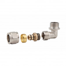 Уголок обтискний SD Forte 16х1/2" ЗР SF175W1615
