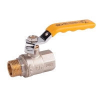 Кран кульовий Thermo Alliance Standart 1/2" ВЗ для газу (важіль) SD605NG15PN40