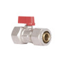 Кран кульовий обтискний SD Forte 20х3/4" ВР SF264W20