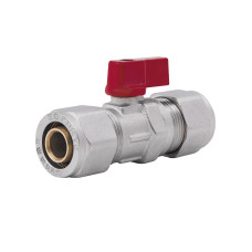 Кран кульовий обтискний SD Forte 20 SF263W20