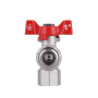 Кран кульовий SD Forte 1/2" ВЗ для води угловой (метелик) SF267W15