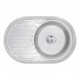Кухонна мийка Lidz 7750 0,6 мм Satin (LIDZ775006SAT)