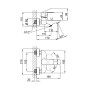 Змішувач для ванни Qtap Arena QTARECRM006NEW Chrome