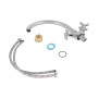 Змішувач для кухні Lidz Lamb 273F двохвентильний LDLAM273FCRM21890 Chrome