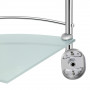Полиця кутова Lidz Oreo 1002 скляна 2 ярусна LDORE1002CRM22181 Chrome