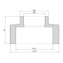 Муфта PPR Thermo Alliance 110х63