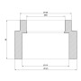 Муфта PPR Thermo Alliance 110х90