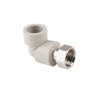 Кутик PPR Thermo Alliance з накидною гайкою 20х1/2" ВР