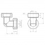 Уголок обтискний SD Forte 20 SF173W2020