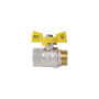 Кран кульовий Thermo Alliance Standart 1" ВЗ для газу (метелик) SD607NG25PN40