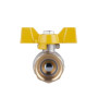 Кран кульовий Thermo Alliance Standart 1" ВЗ для газу (метелик) SD607NG25PN40