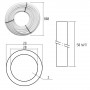 Труба PE-AL-PERT Icma 26х3 мм, 50 м №P199