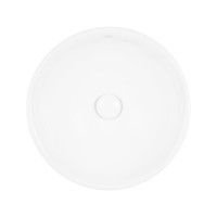 Раковина-чаша Qtap Owl 400х400х155 White з донним клапаном QT1911K53W