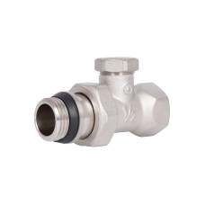 Кран радіаторний SD Plus 1/2" ВЗ з антипротіканням прямий SD227W15