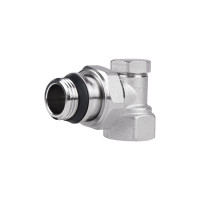 Кран радіаторний Thermo Alliance Base 1/2" ВЗ з антипротіканням кутовий SD229W15