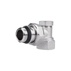 Кран радіаторний Thermo Alliance Base 1/2" ВЗ з антипротіканням кутовий SD229W15