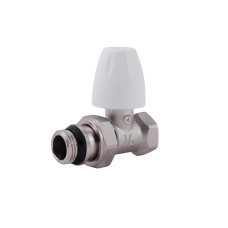 Кран радіаторний Thermo Alliance Base 1/2" ВЗ з антипротіканням прямий SD226W15