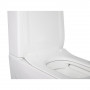Унітаз-компакт Qtap Crow безобідковий з сідінням Soft-close QT05222170W