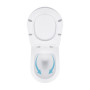 Унітаз підвісний Qtap Jay безобідковий з сідінням Soft-close QT07335176W