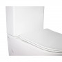 Унітаз-компакт Qtap Stork безобідковий з сідінням Soft-close QT15222178W