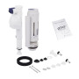 Унітаз-компакт Qtap Stork безобідковий з сідінням Soft-close QT15222179W