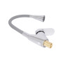 Змішувач для кухні Lidz Tani 007F3 з гнучким виливом (k40) LDTAN007F3GCR31869 Grey / Chrome