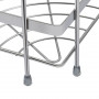 Полиця кутова Lidz Oreo 0605 2 ярусна LDORE0605CRM32483 Chrome