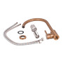 Змішувач для кухні Qtap Kuchyne QTD007FBRPVD Antic Bronze PVD (D007FBR PVD)
