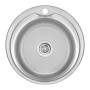 Кухонна мийка Lidz 510-D 0,8 мм Micro Decor (LIDZ510DEC)