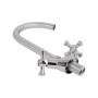 Змішувач для кухні Lidz Lamb 278F двохвентильний LDLAM278FCRM35071 Chrome